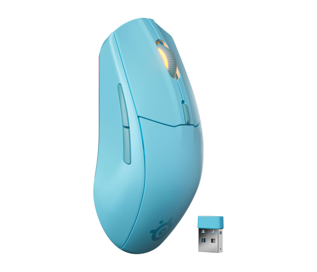 STEELSERIES Rival 3 Wireless Gen 2 Aqua - 1334233 - zdjęcie 3